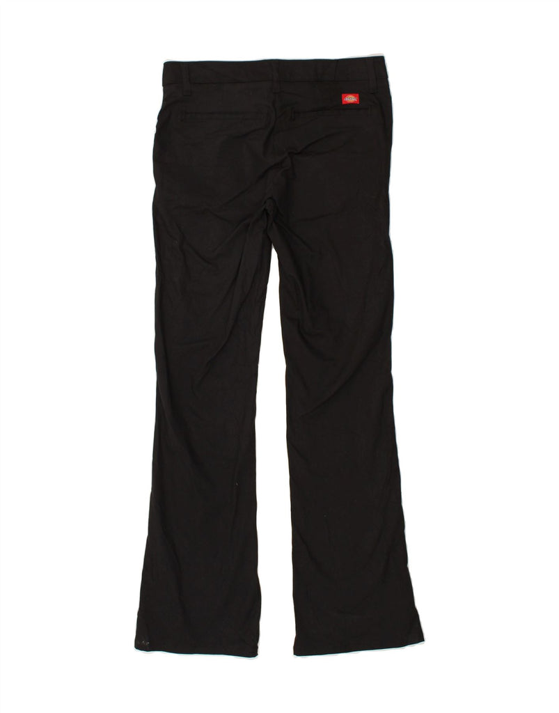 DICKIES Womens Slim Bootcut Chino Trousers US 4 Small W28 L31  Black | Vintage Dickies | Thrift | Second-Hand Dickies | Used Clothing | Messina Hembry 