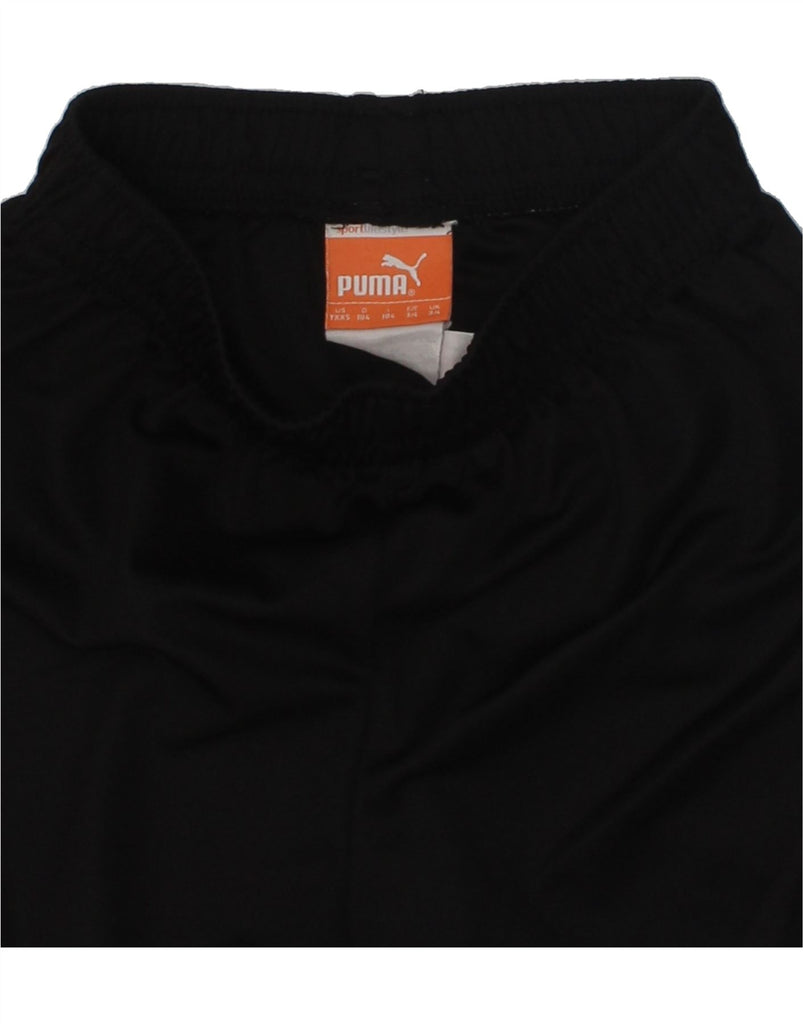 PUMA Boys Sport Shorts 3-4 Years Black Polyester | Vintage Puma | Thrift | Second-Hand Puma | Used Clothing | Messina Hembry 