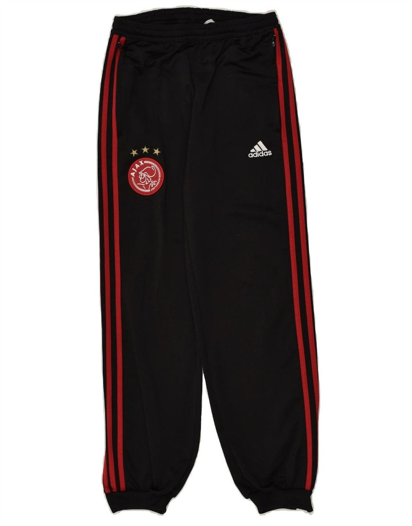 ADIDAS Boys Tracksuit Trousers 11-12 Years Black Polyester | Vintage Adidas | Thrift | Second-Hand Adidas | Used Clothing | Messina Hembry 