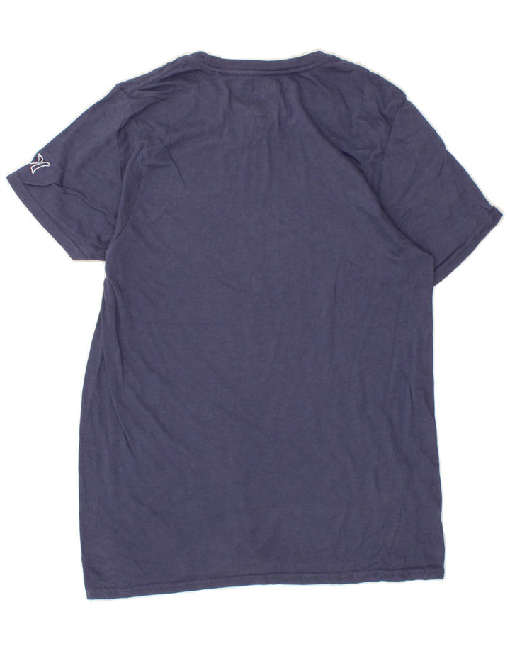 HURLEY Mens T-Shirt Top Small Navy Blue Cotton Vintage Hurley and Second-Hand Hurley from Messina Hembry 
