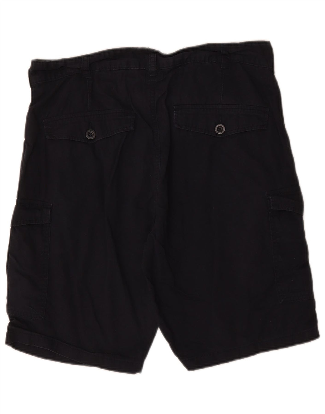 Mountain Warehouse Mens Cargo Shorts W34 Large Navy Blue Cotton