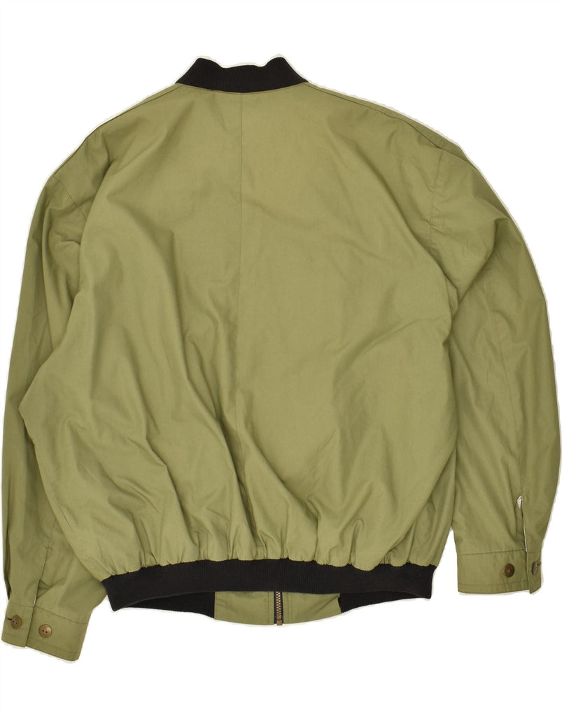 VINTAGE Mens Bomber Jacket IT 54 2XL Khaki Polyester Vintage Vintage and Second-Hand Vintage from Messina Hembry 