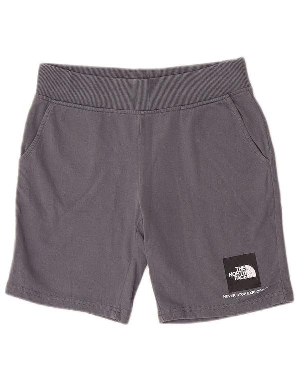 The North Face Boys Sport Shorts 14-15 Years XL Grey Cotton