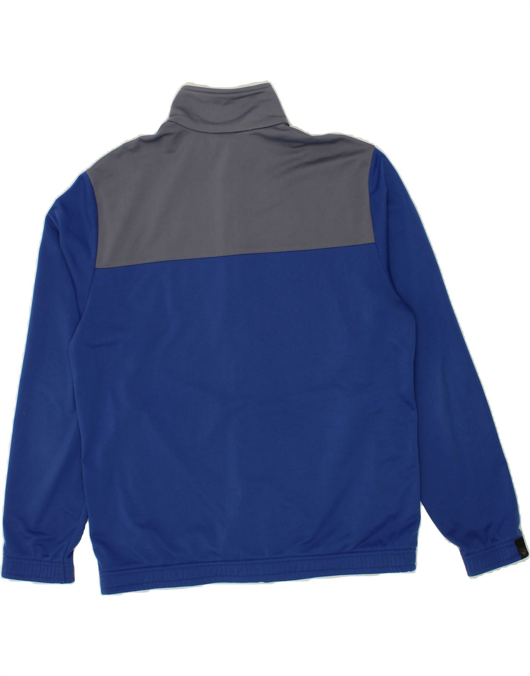 PUMA Mens Tracksuit Top Jacket Large Blue Colourblock Polyester Vintage Puma and Second-Hand Puma from Messina Hembry 