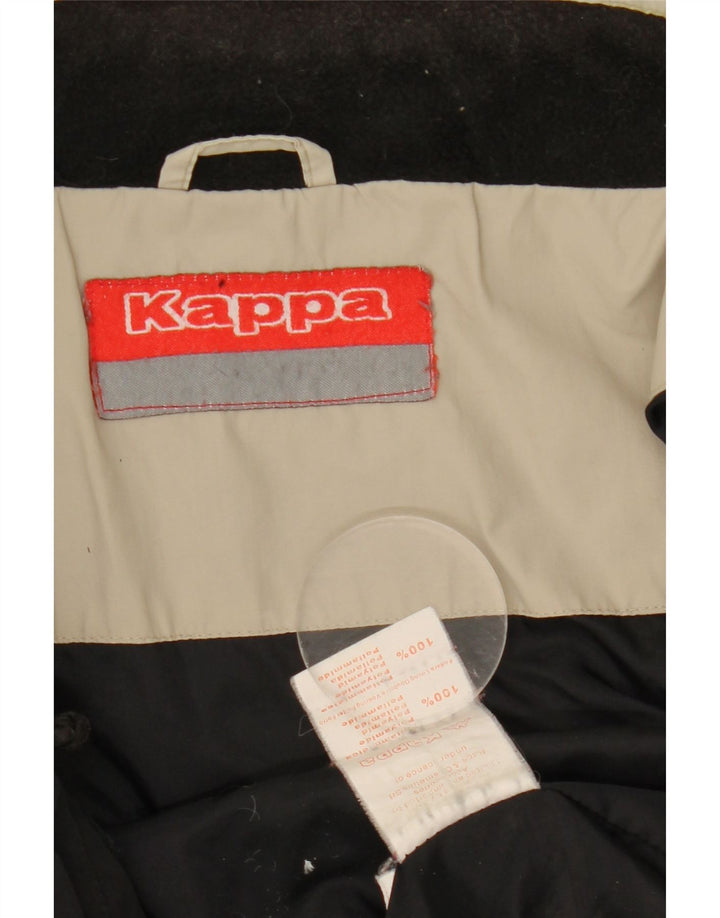 Kappa Mens Ski Jacket UK 40 Large Black Colourblock Polyamide