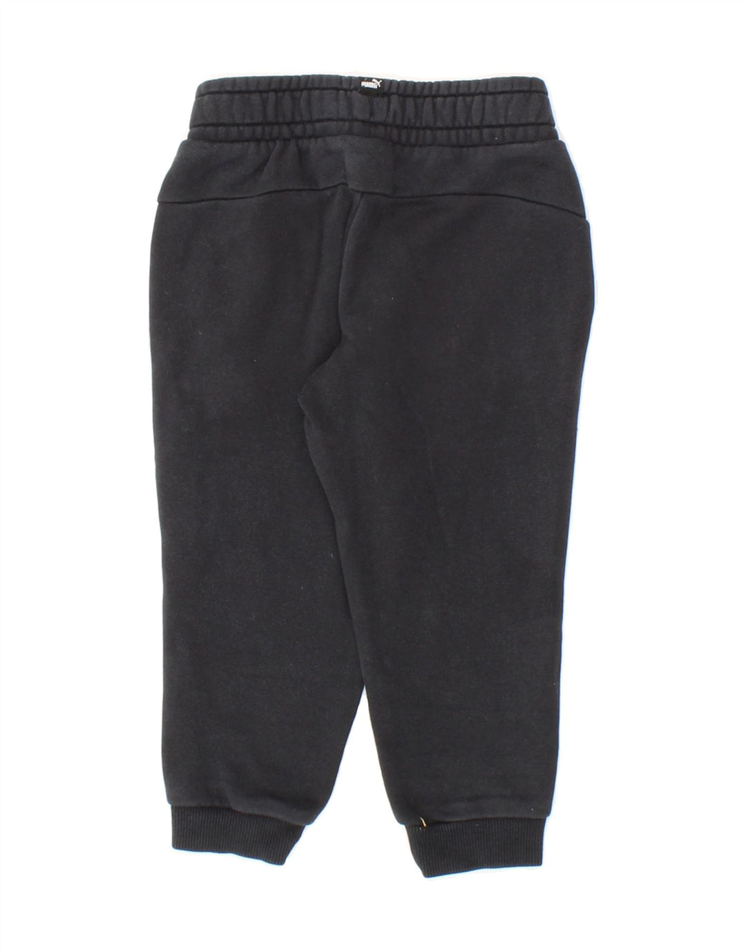 PUMA Boys Graphic Tracksuit Trousers Joggers 3-4 Years Black Vintage Puma and Second-Hand Puma from Messina Hembry 