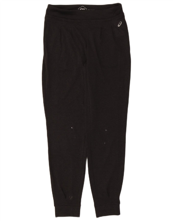 Asics Womens Tracksuit Trousers Joggers UK 12 Medium  Grey Polyester