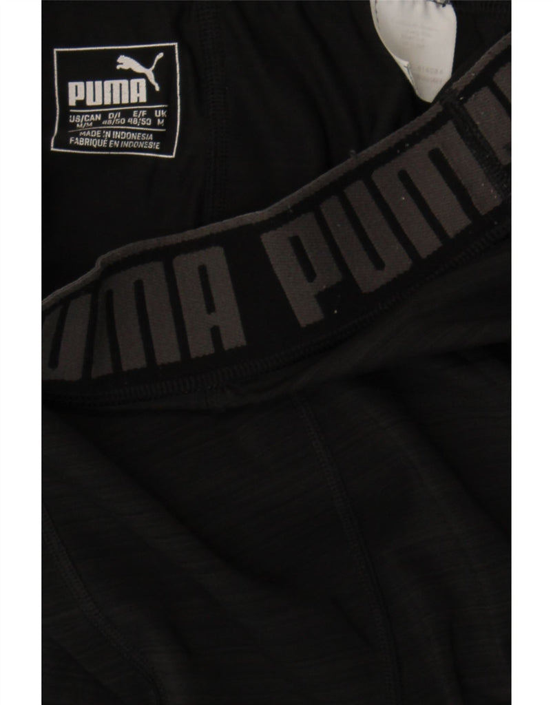 PUMA Mens Leggings Medium W30 L27 Black Vintage Puma and Second-Hand Puma from Messina Hembry 