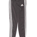 Adidas Girls Climalite Leggings 9-10 Years Small Black Polyester