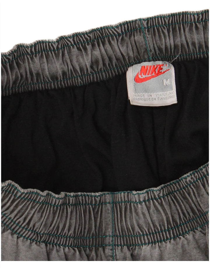 NIKE Mens Joggers Casual Trousers Medium W30 L32 Grey Polyamide