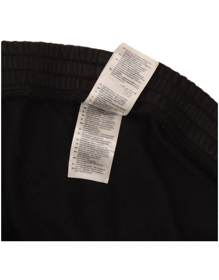 Adidas Mens Tracksuit Trousers Joggers Large  Black Cotton