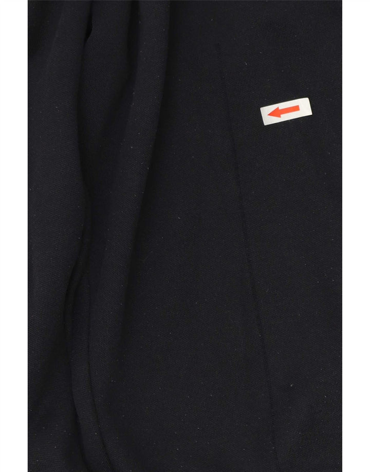 Hollister Mens Graphic Tracksuit Trousers Medium Navy Blue Cotton