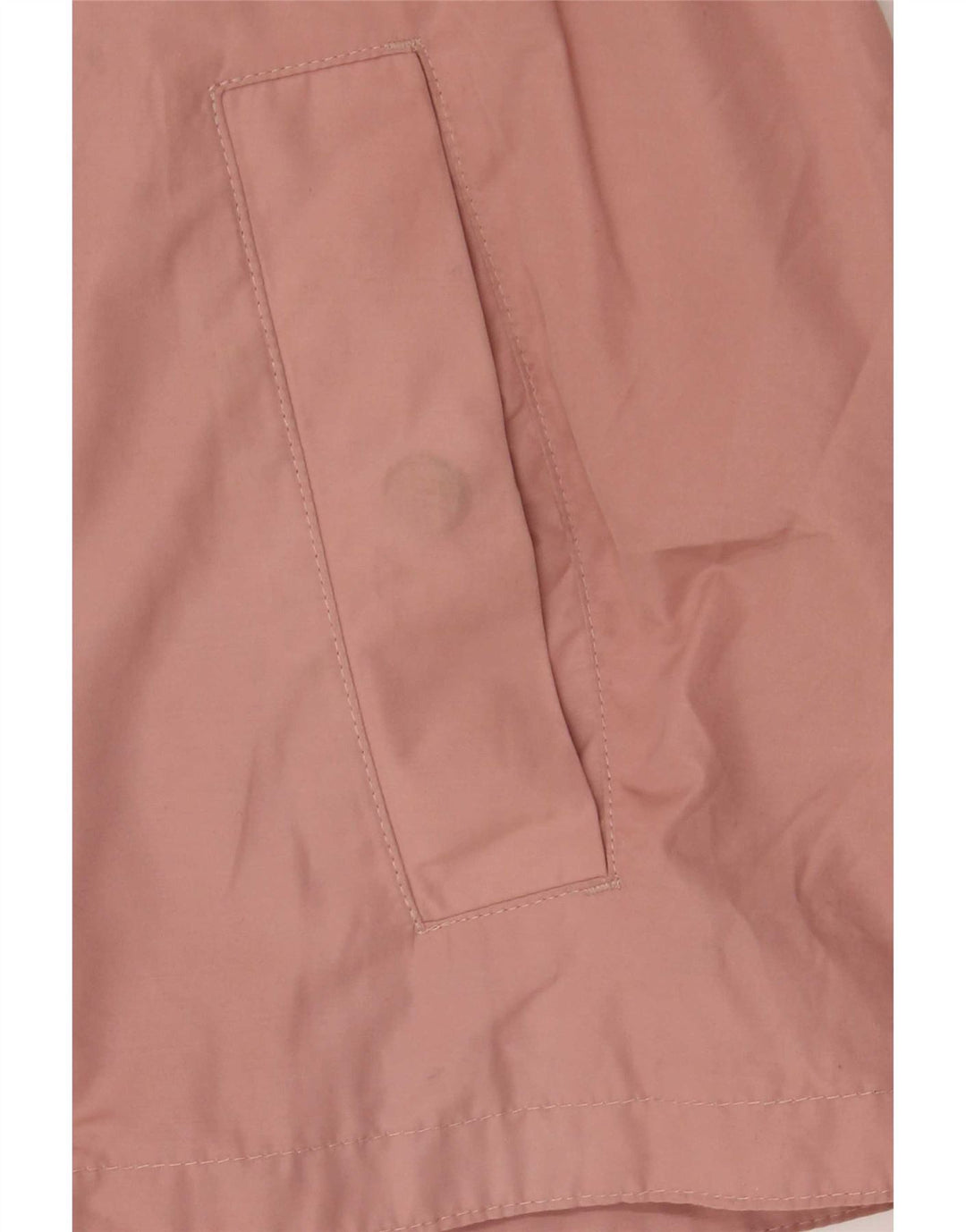 Marks & Spencer Womens Hooded Bomber Jacket UK 14 Large Pink Polyester