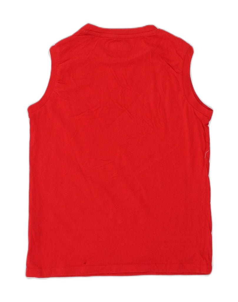 KAPPA Boys Vest Top 11-12 Years Red Cotton | Vintage Kappa | Thrift | Second-Hand Kappa | Used Clothing | Messina Hembry 