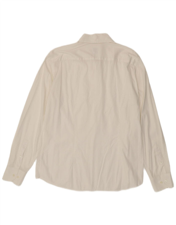 Gas Mens Shirt XL White Cotton