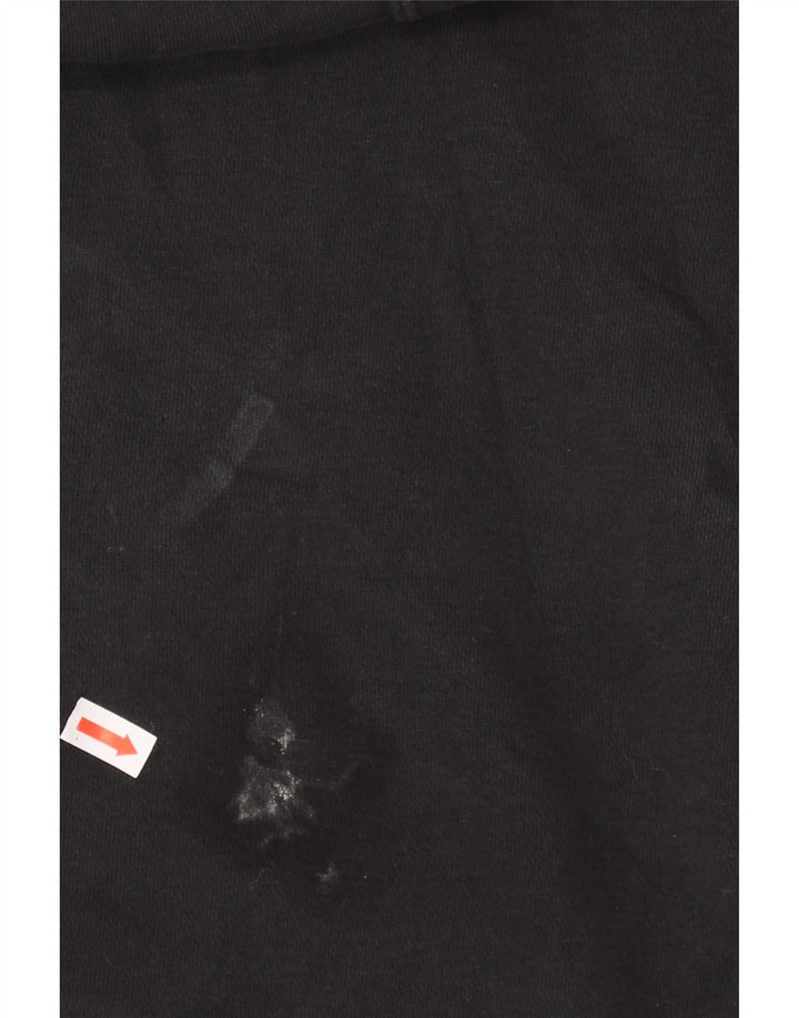 NIKE Mens Graphic Hoodie Jumper Small Black Cotton Vintage Nike and Second-Hand Nike from Messina Hembry 