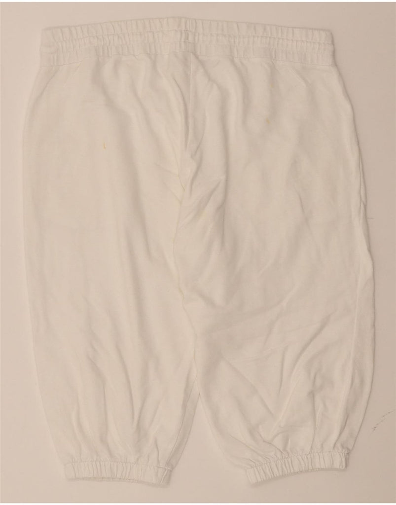 PUMA Womens Sport Shorts UK 18 XL White Cotton Vintage Puma and Second-Hand Puma from Messina Hembry 