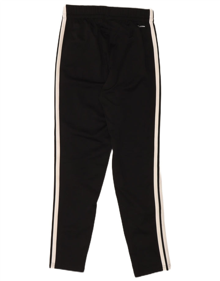 ADIDAS Boys Climacool Tracksuit Trousers 15-16 Years Black Polyester