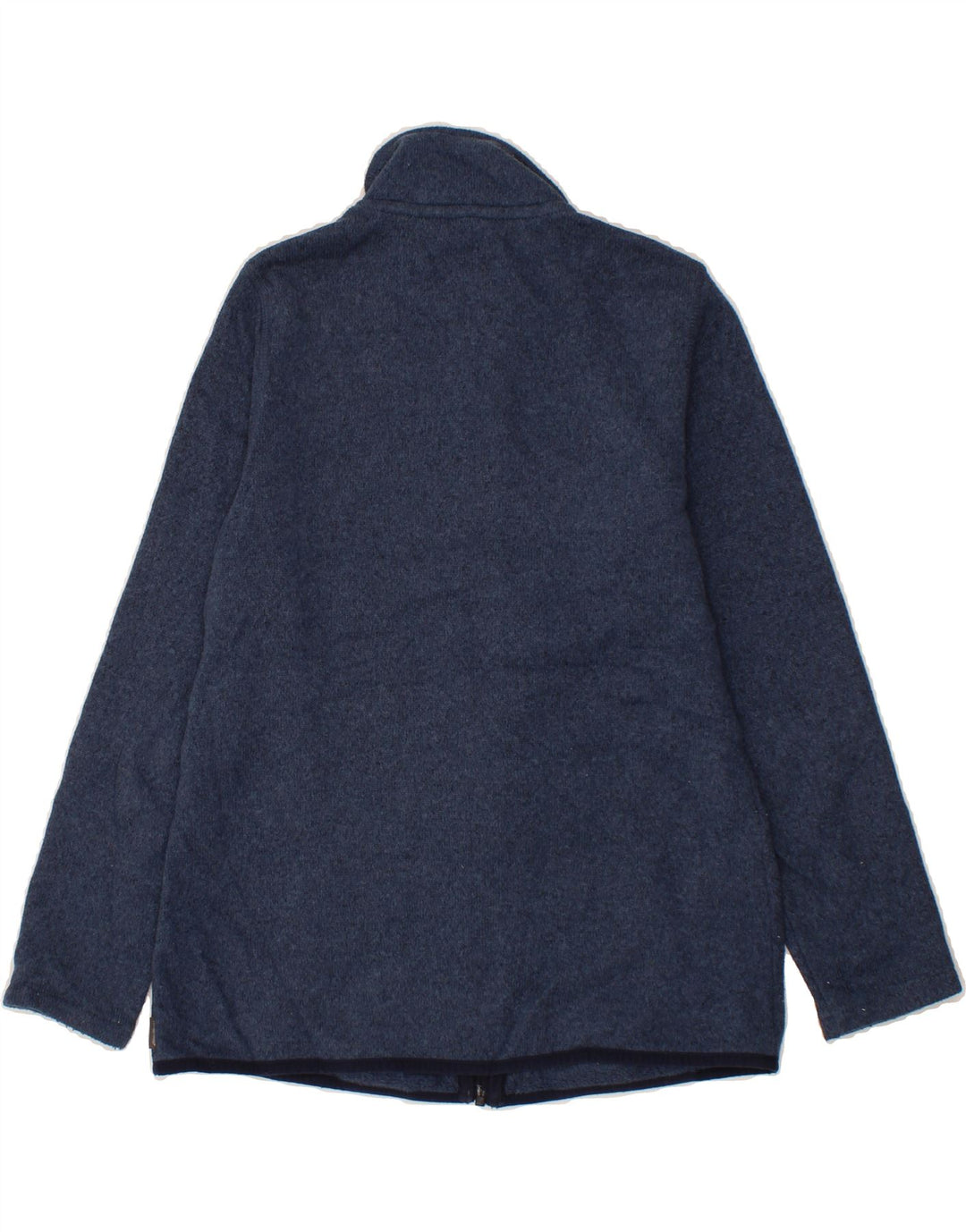 EDDIE BAUER Womens Tracksuit Top Jacket UK 10 Small Navy Blue Polyester Vintage Eddie Bauer and Second-Hand Eddie Bauer from Messina Hembry 