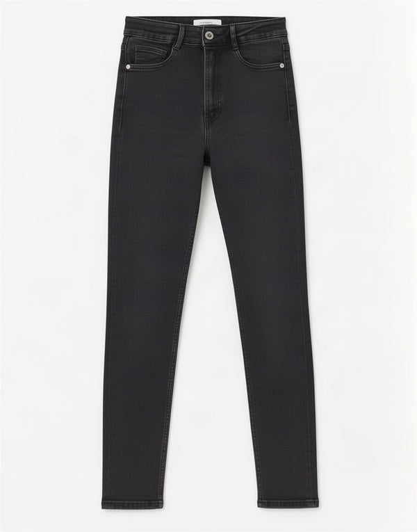Zara Womens Skinny Jeans EU 36 XS W26 L27 Black Cotton