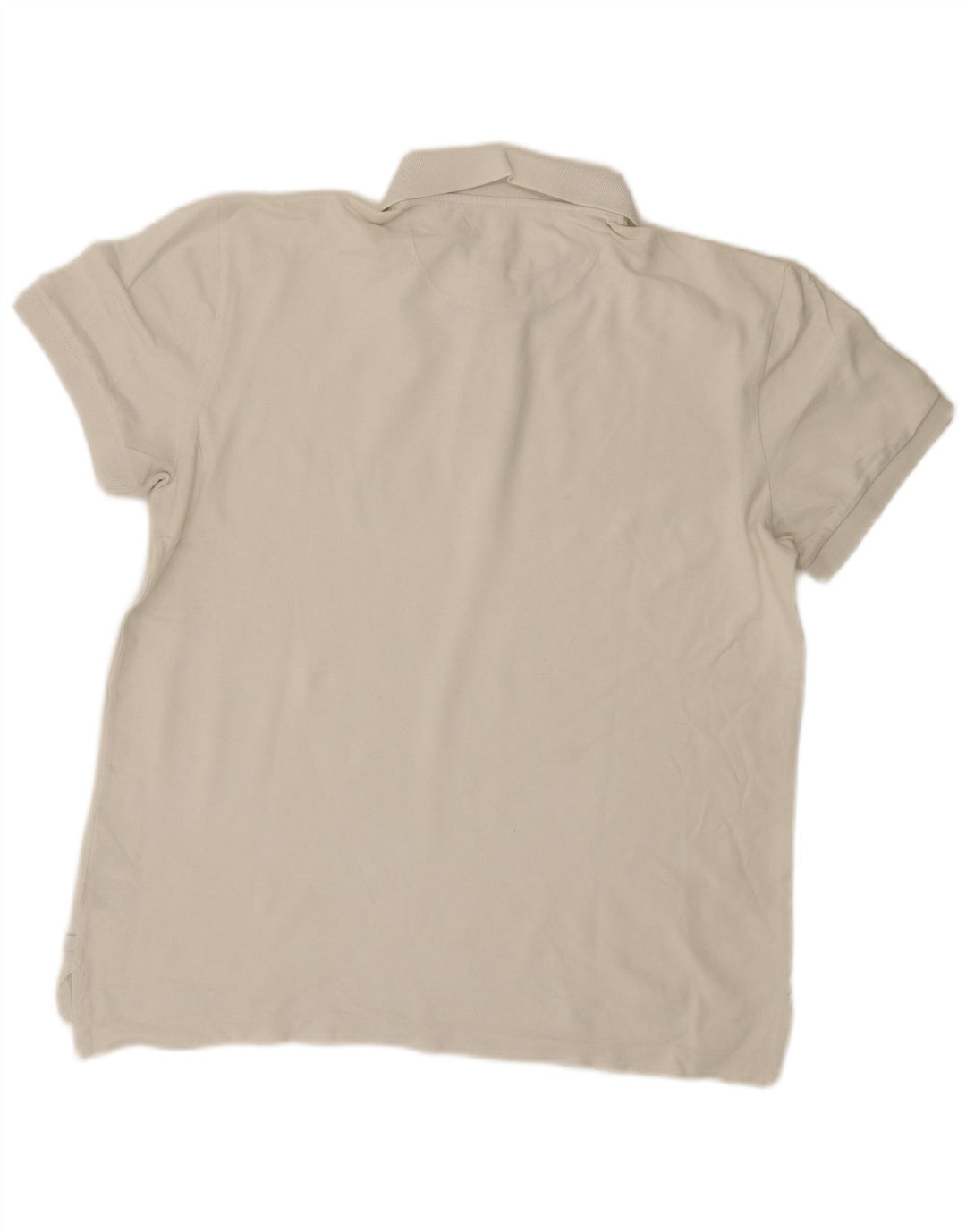 Gap Mens Polo Shirt Large White Cotton
