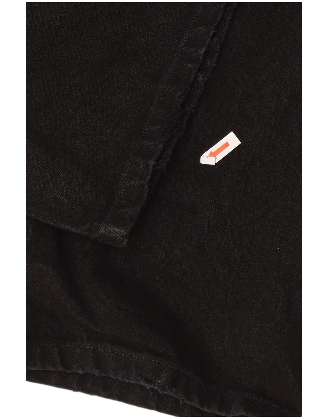 Wrangler Mens Straight Jeans W44 L30 Black Cotton