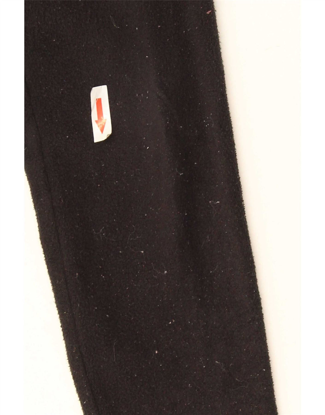 The North Face Womens Zip Neck Fleece Jumper UK 10 Small Black Polyester