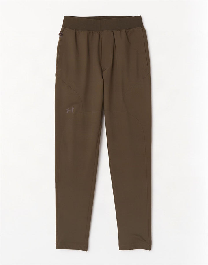 Under Armour Mens Tracksuit Trousers Medium Khaki
