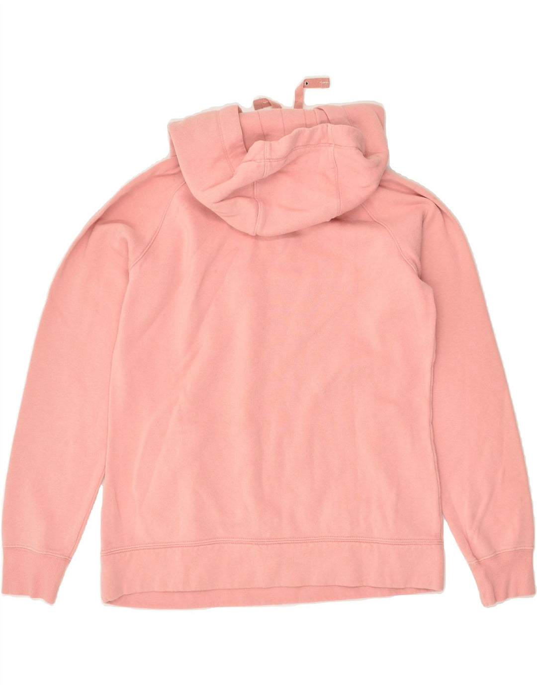 CHAMPION Womens Graphic Hoodie Jumper UK 14 Medium Pink | Vintage Champion | Thrift | Second-Hand Champion | Used Clothing | Messina Hembry 