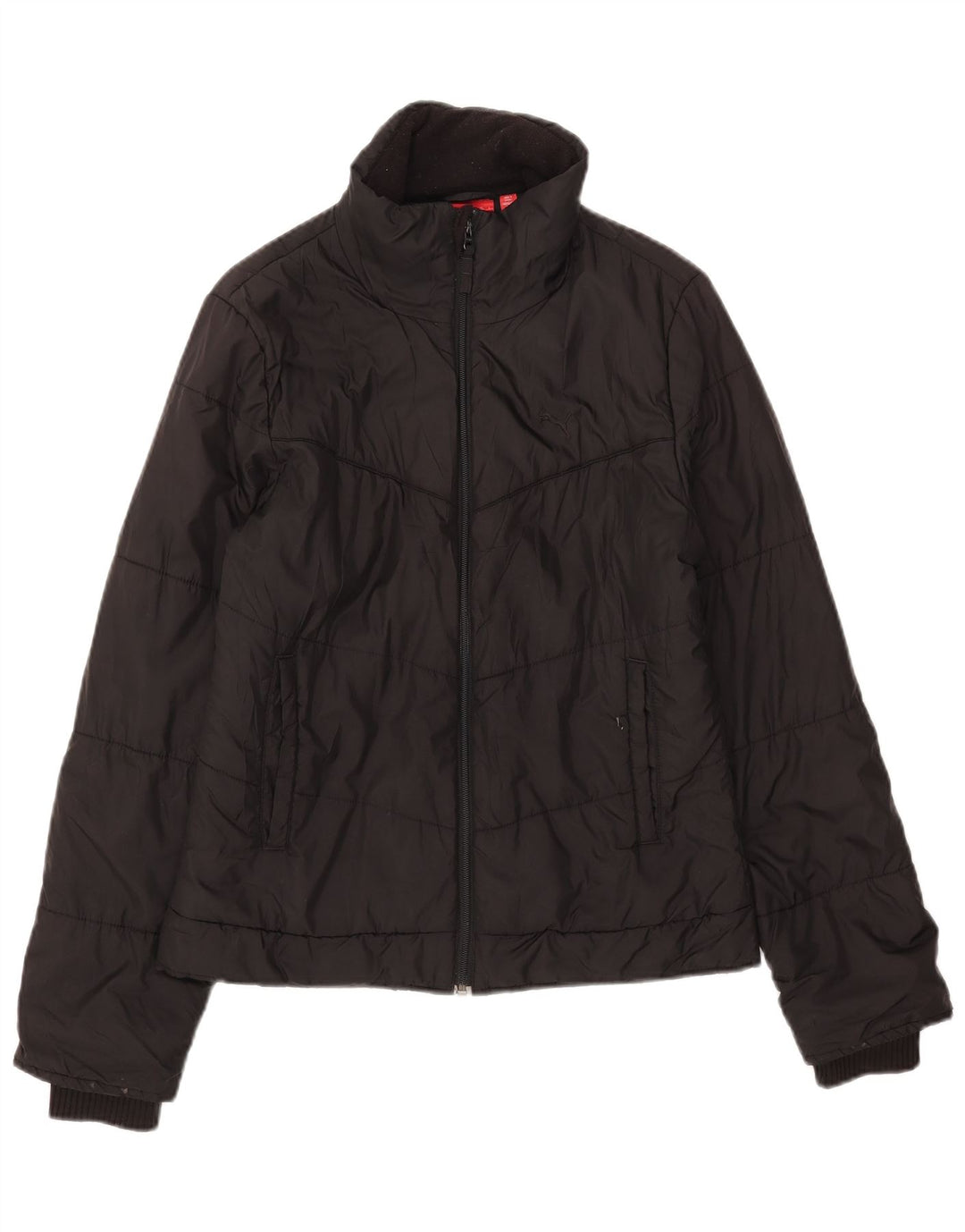 Puma Womens Padded Jacket UK 14 Large Black