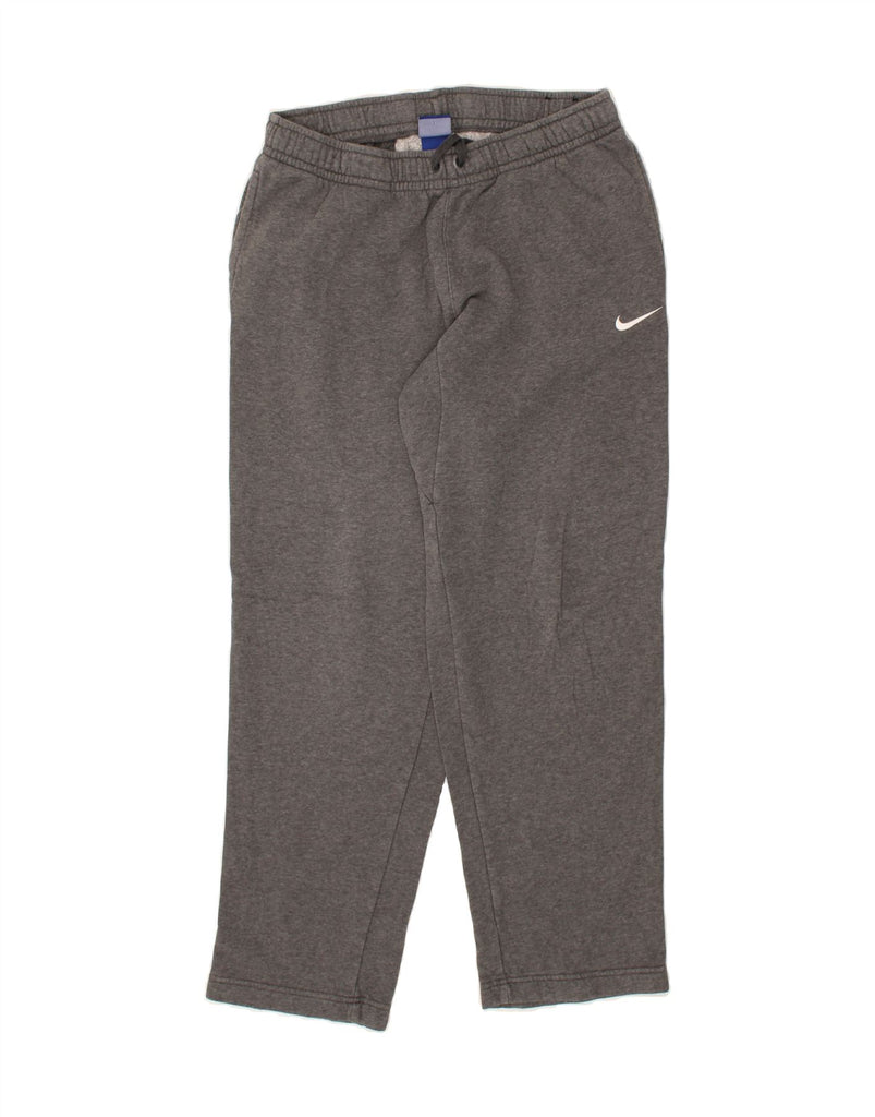 NIKE Mens Tracksuit Trousers Medium Grey Cotton | Vintage Nike | Thrift | Second-Hand Nike | Used Clothing | Messina Hembry 