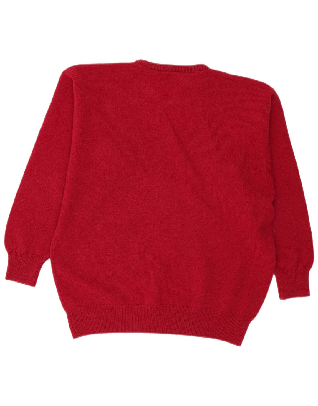 Pringle Mens Nick Faldo Collection Crew Neck Jumper Sweater Medium Red