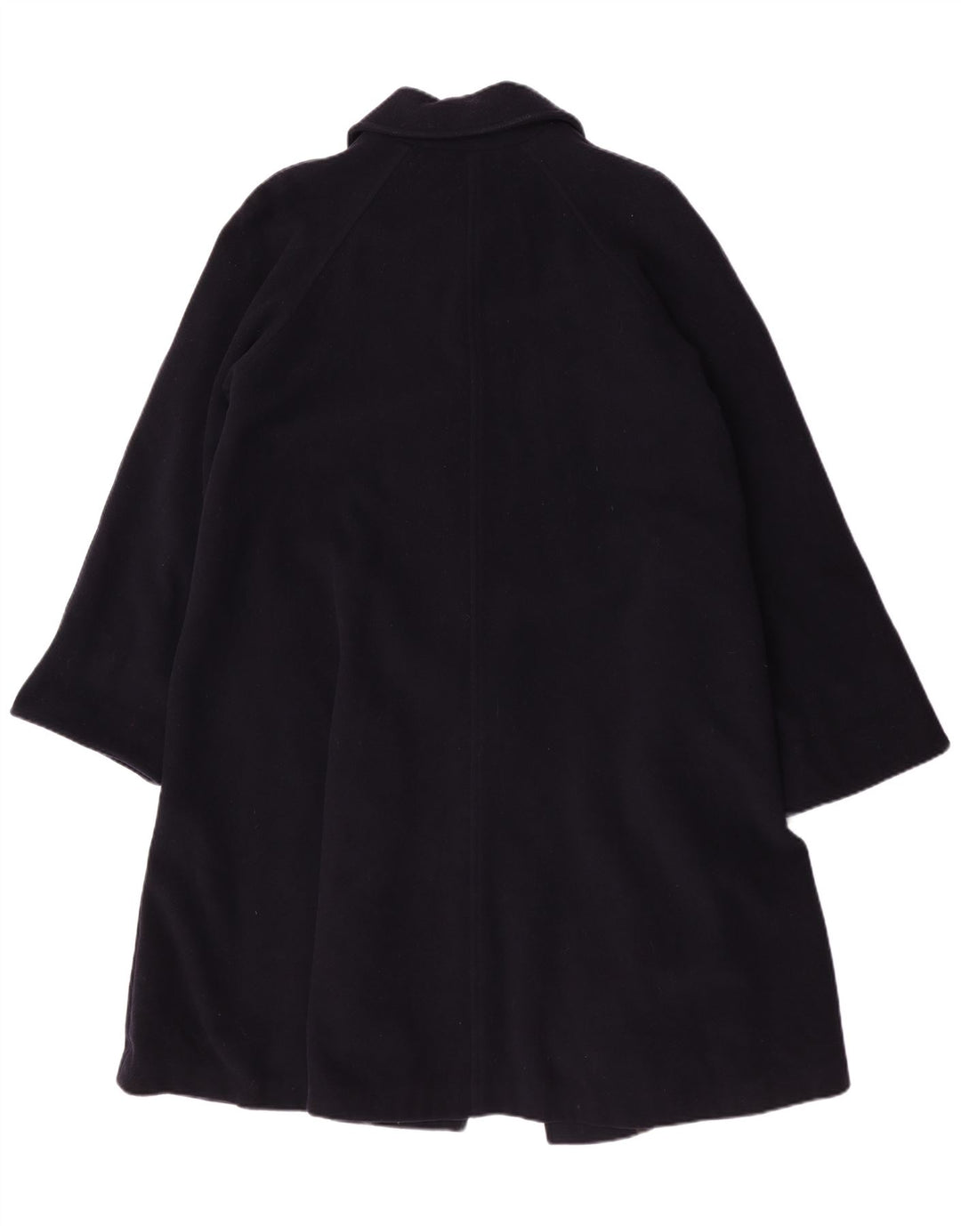 Luisa Spagnoli Womens Overcoat UK 14 Medium Navy Blue