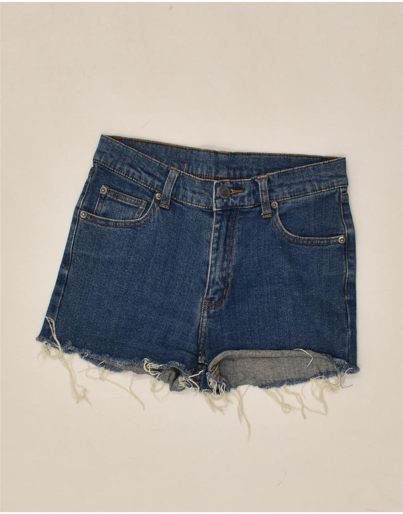 CHEAP MONDAY Womens Denim Shorts W27 Small  Blue Cotton | Vintage Cheap Monday | Thrift | Second-Hand Cheap Monday | Used Clothing | Messina Hembry 