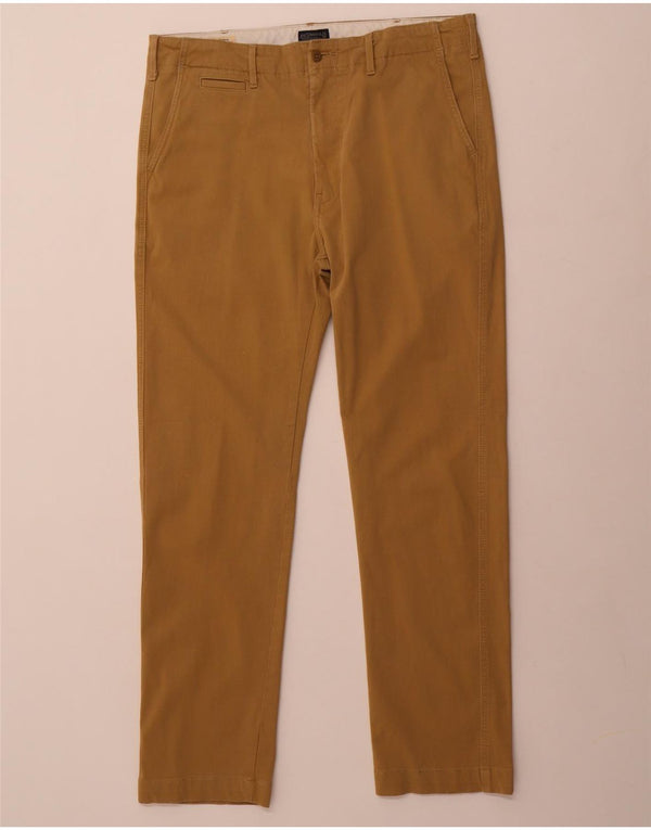 Levi's Mens Slim Chino Trousers W34 L32 Beige Cotton