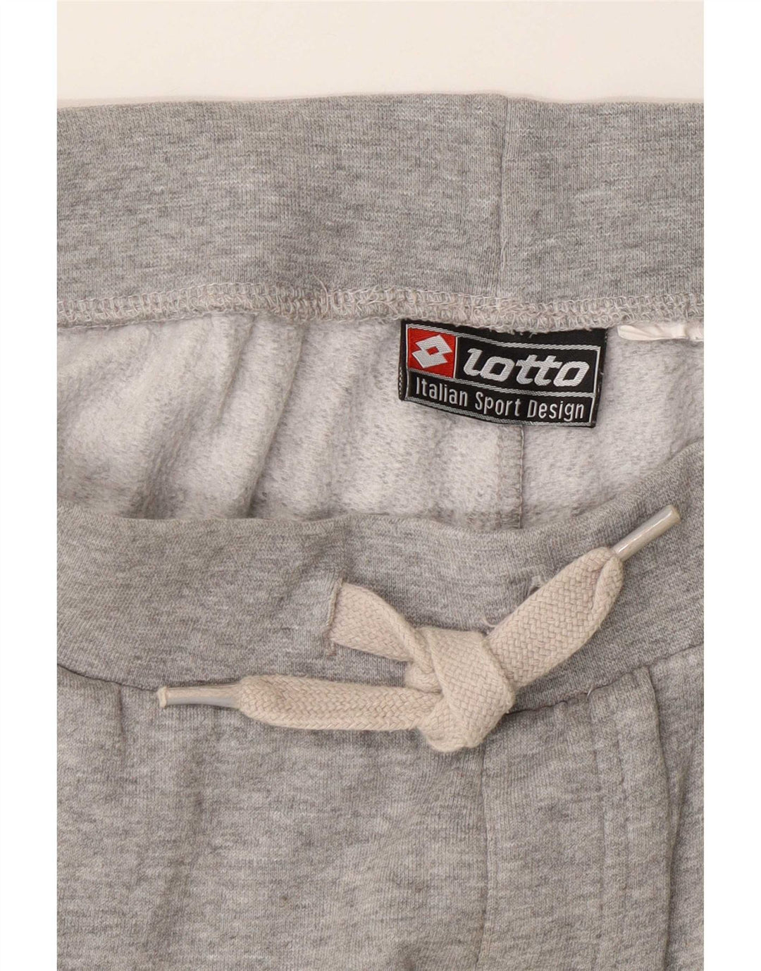 Lotto Womens Graphic Tracksuit Trousers Joggers UK 14 Medium Grey