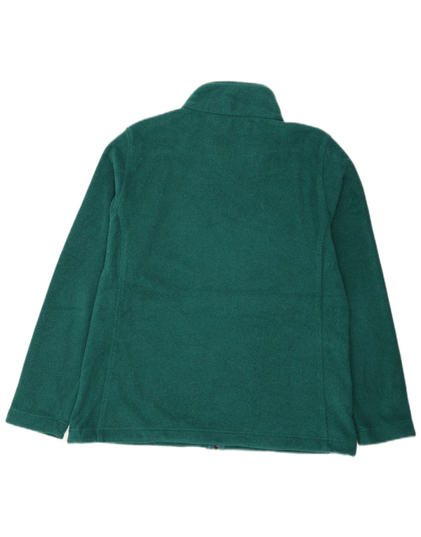 Rohan Womens Fleece Jacket UK 16 Large Green Polyester