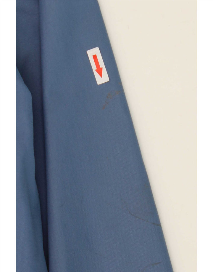 Berghaus Womens Hooded Rain Jacket UK 12 Medium Blue Nylon