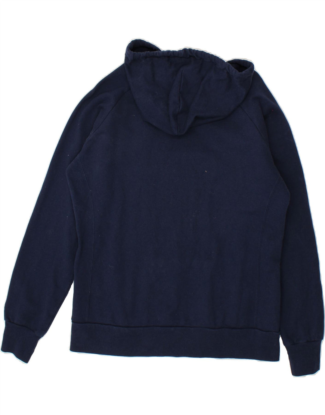 RUSSELL ATHLETIC Mens Graphic Hoodie Jumper Large Navy Blue Vintage Russell Athletic and Second-Hand Russell Athletic from Messina Hembry 