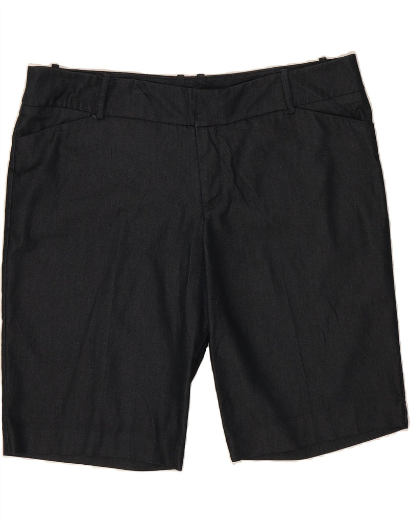 MOSSIMO Womens Stretch Casual Shorts US 18 2XL W40 Navy Blue Cotton Vintage Mossimo and Second-Hand Mossimo from Messina Hembry 