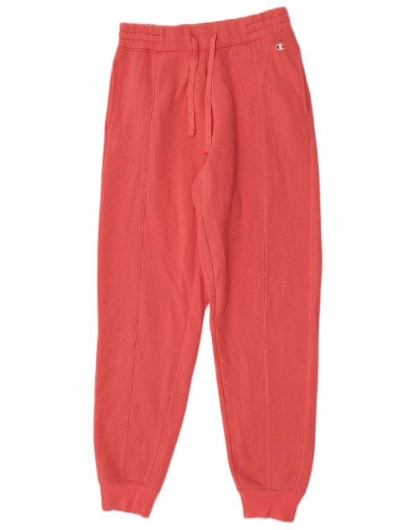 Champion Womens Tracksuit Trousers Joggers UK 10 Small Pink