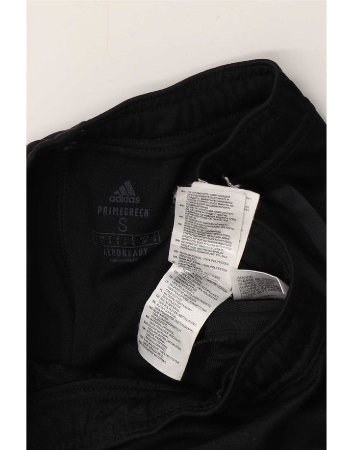 Adidas Mens Aeroready Tracksuit Trousers Small Black Polyester