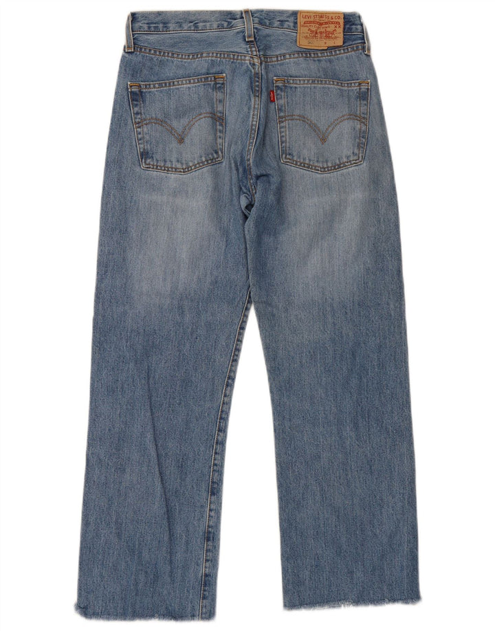 Levi's Mens 501 Straight Jeans  W29 L28 Blue Cotton