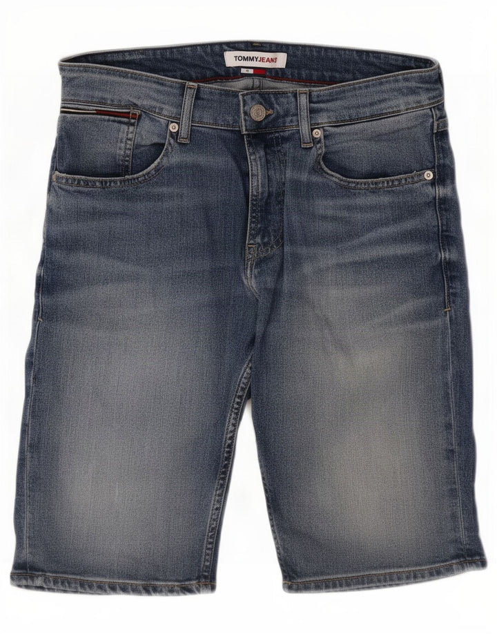 Tommy Jeans Mens Denim Shorts Medium W30 Blue Cotton