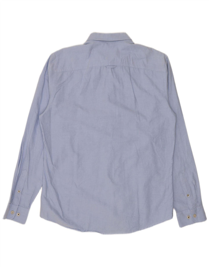 Joules Mens Slim Fit Shirt Medium Blue Cotton