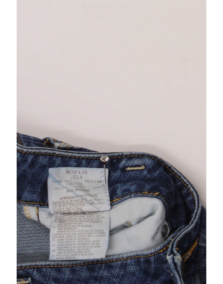 Lee Womens Leola Bootcut Jeans W30 L35 Blue Cotton