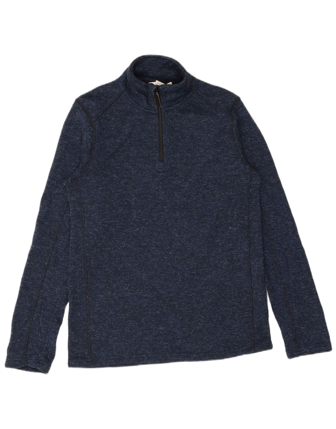 Mountain Warehouse Mens Zip Neck Jumper Sweater Medium Navy Blue