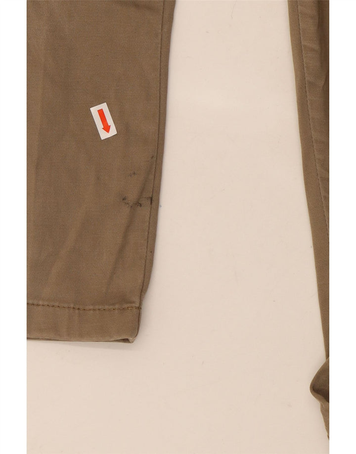 JACK & JONES Mens Slim Chino Trousers W32 L32 Beige Cotton