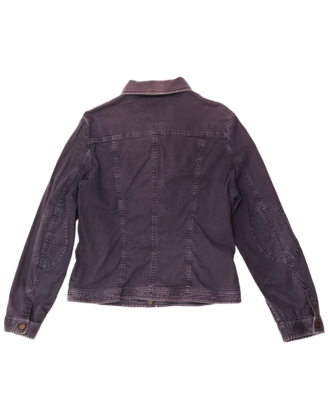 Bluestars Womens Denim Jacket UK 16 Large Navy Blue Cotton