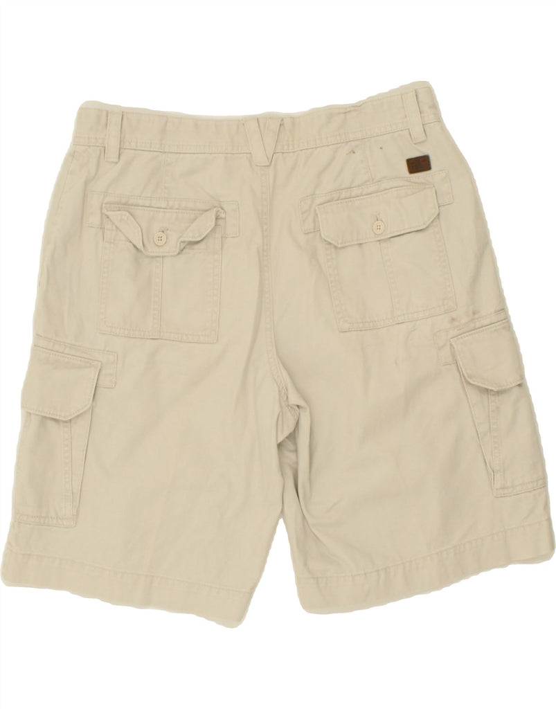 IZOD Mens Cargo Shorts W36 Large Grey Cotton | Vintage Izod | Thrift | Second-Hand Izod | Used Clothing | Messina Hembry 